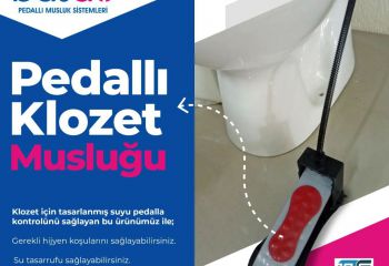 Pedallı Klozet Musluğu